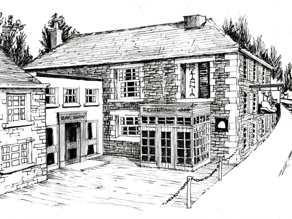 The Britannia Inn & Waves Restaurant St Austell Buitenkant foto