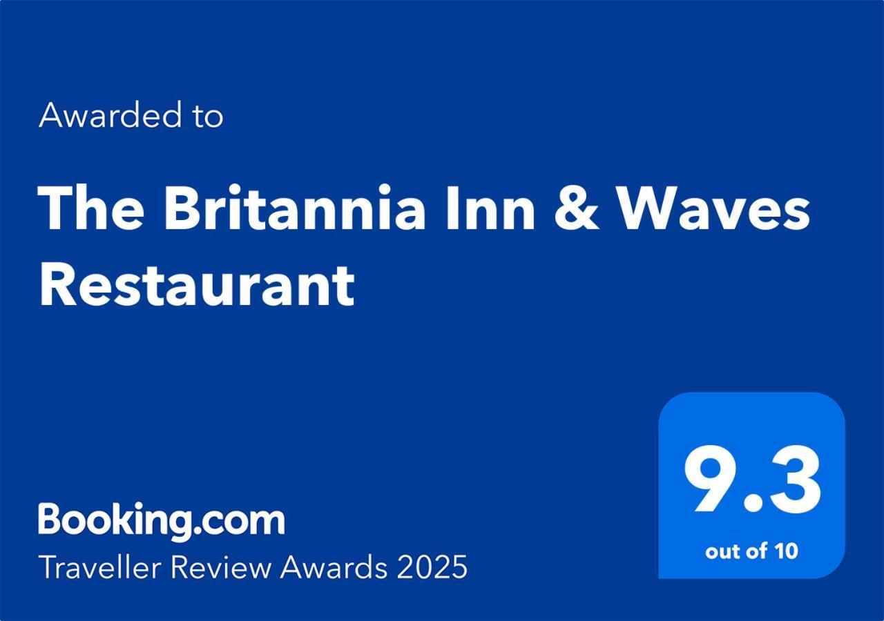 The Britannia Inn & Waves Restaurant St Austell Buitenkant foto